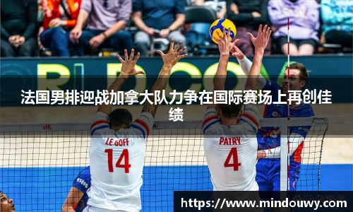 法国男排迎战加拿大队力争在国际赛场上再创佳绩